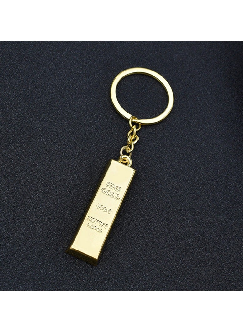 Generic 1Pcs Creative Metal Bullion Car Keyring - Image 2