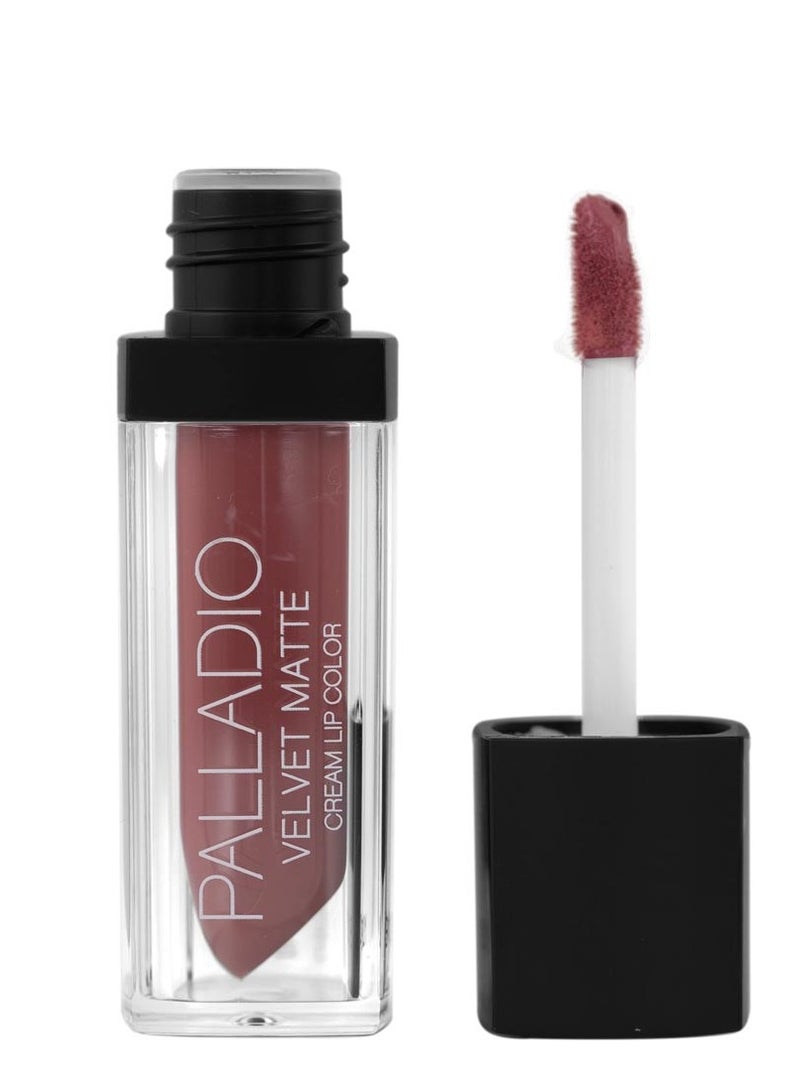 PALLADIO PALLADIO Velvet Matte Metallic Cream Lip Color/  - Image 2