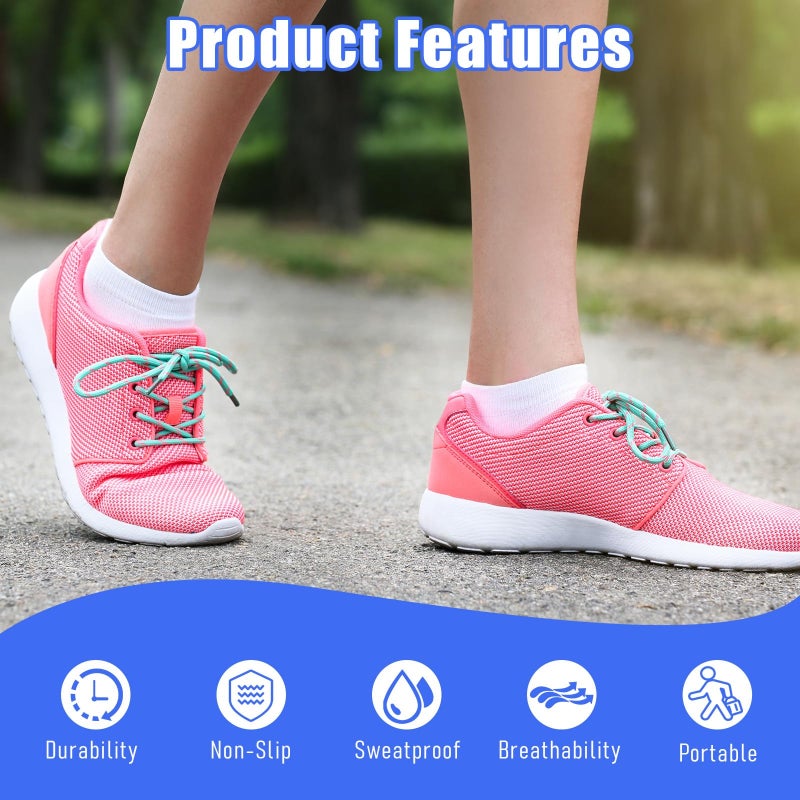 30 shoe patches for shoulders, heel repair, rectangular, round shape, for shoes, self-adhesive patch kit, for heels, for tennis shoes, tennis shoes, shoes - Image 5