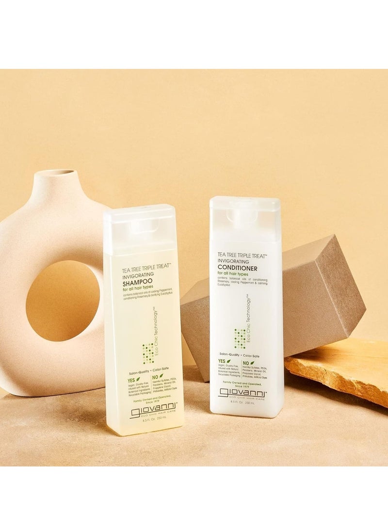 جيوفاني 2 اقطعين شامبو وبلسم شجرة الشاي إيكو شيك مكونة - Image 2