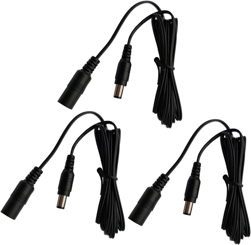 UPBRIGHT 3Pc x 6ft Extension Cord Cable Compatible with Philips Hue Play Light Bar Smart Light Bulb Accessory 7820430U7 440400980001 S020XM2400083 7820130U7 7820230U7 7820330U7 78203 31 U7 light strip - Image 1
