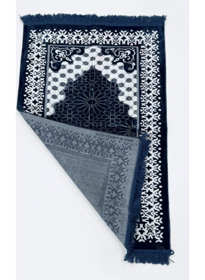 Luxurious embroidered prayer rug, Turkish made, size 80*120 cm - Image 1