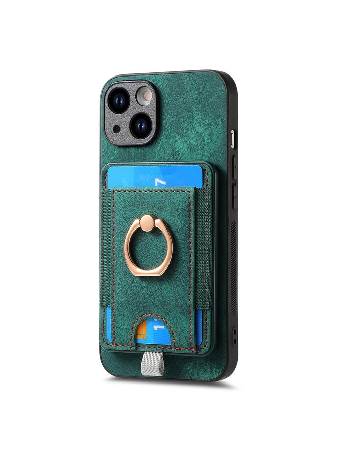 Zaboon Case For iPhone 13 Pro Max Retro Splitable Magnetic Card Bag Leather Phone Case - Image 2