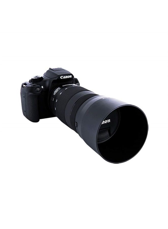 JJC Reversible Lens Hood Shade for Canon EF 70-300mm f/4-5.6 is II USM Replaces Canon Lens Hood ET-74B, with Button to Lock or Release - Image 2