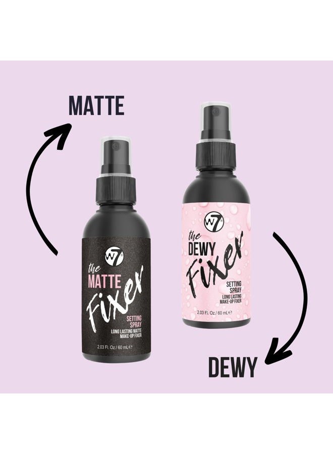 W7 The Fixer Makeup Setting Spray - Matte Finish - Long-Lasting, Ultra-Fine Formula - Cruelty Free and Vegan - Image 5