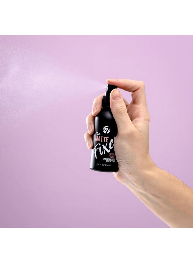 W7 The Fixer Makeup Setting Spray - Matte Finish - Long-Lasting, Ultra-Fine Formula - Cruelty Free and Vegan - Image 4
