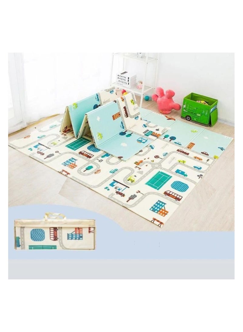 AMM Baby Play Mat Foldable  Thick Baby Crawling Mat Pad for Floor Baby Mat Waterproof Portable Playmat for Babies & Toddlers 180 X150CM - Image 1