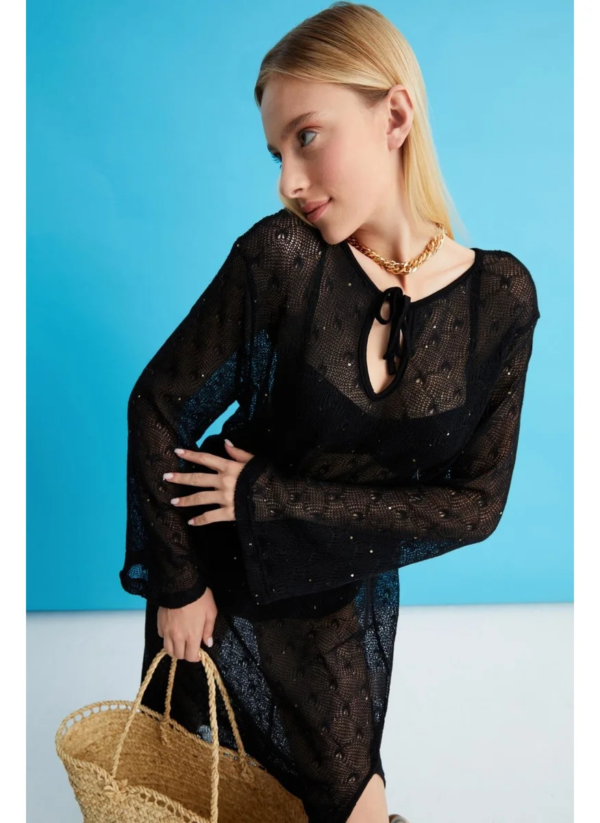 Alexander Gardi Sequin Beach Dress (B22-224A)