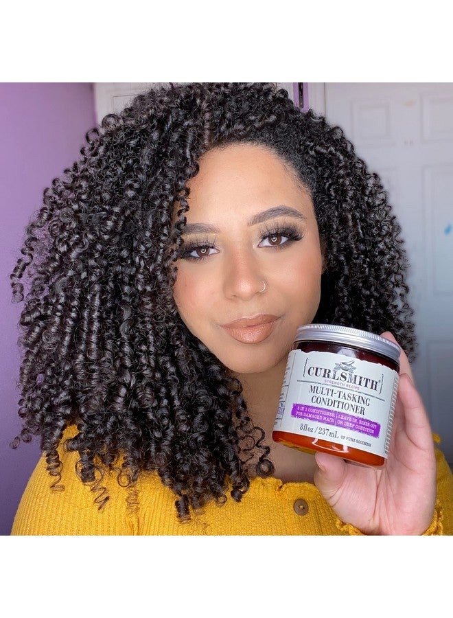 CURLSMITH - Multi-Tasking Conditioner, 3 in 1 Conditioner with Proteins, for Damaged Hair (8 fl oz) - Image 3