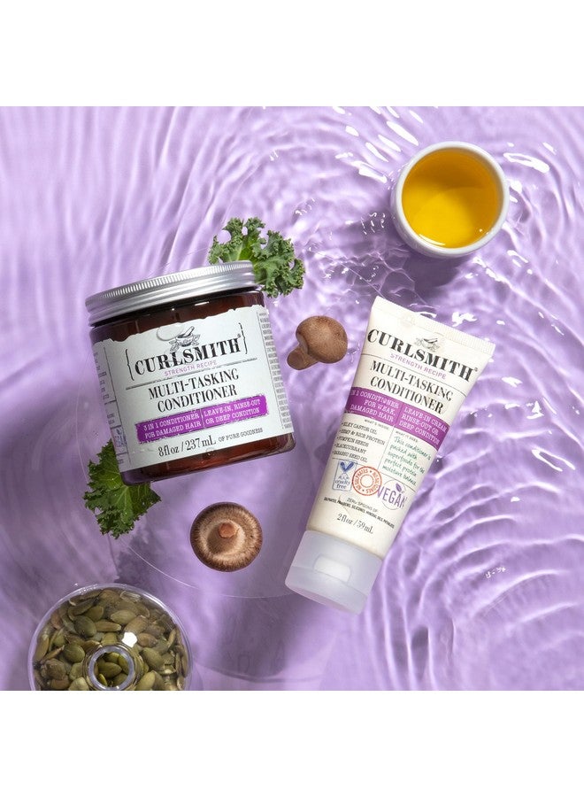 CURLSMITH - Multi-Tasking Conditioner, 3 in 1 Conditioner with Proteins, for Damaged Hair (8 fl oz) - Image 5