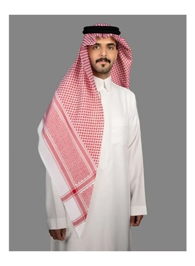 سيزوريا شماغ سيزوريا الجديد مقاس 58 بوصة - أناقة وفخامة بأسلوب سعودي أصيل - Image 4
