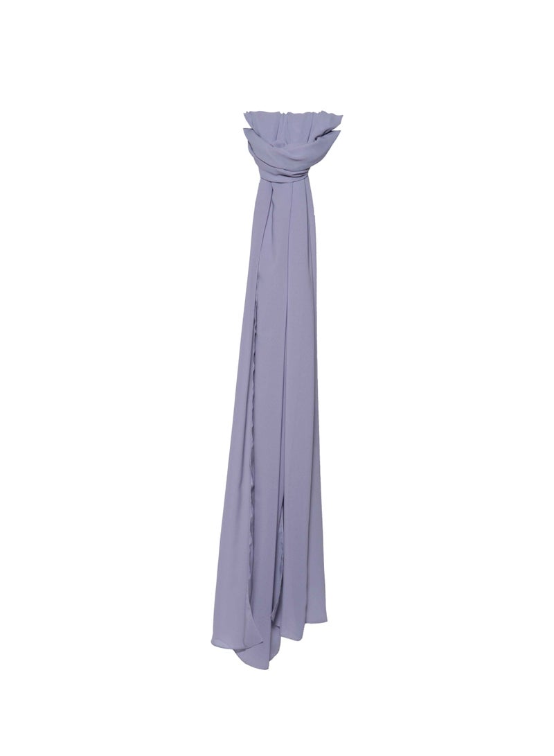 Overlay CHIFFON HEADSCARF - PEWTER - Image 4