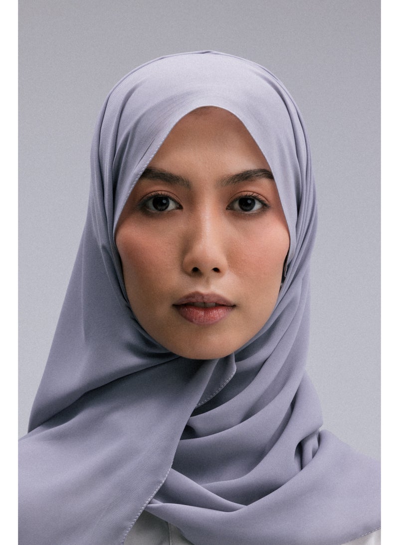 Overlay CHIFFON HEADSCARF - PEWTER - Image 1