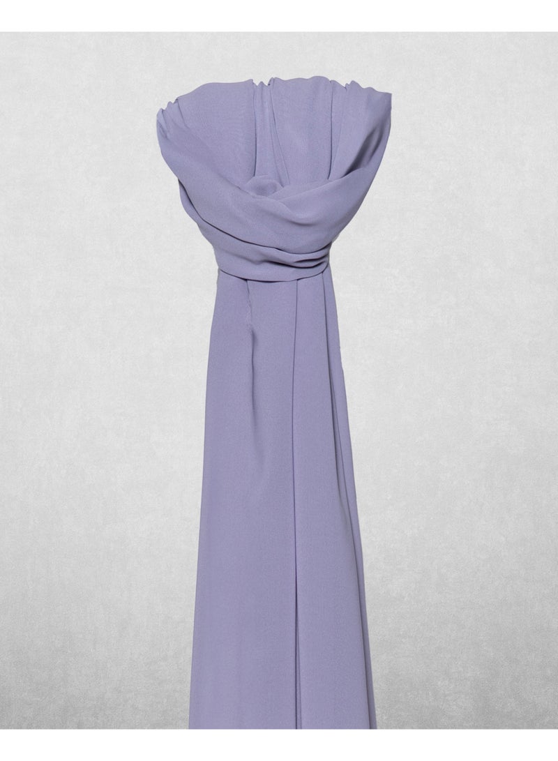 Overlay CHIFFON HEADSCARF - PEWTER - Image 3