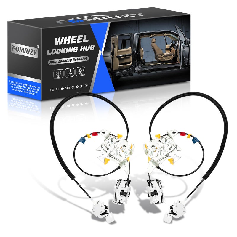 WEILEITE Rear Door Lock Latch Cable Assembly Fit Ford F250 F350 F450 Super Duty 1999 2000 2001 2002 2003 2004 2005 2006 2007 Extended Ext Cab Back Left Driver Right 6C3Z28264A01A 6C3Z28264A00A - Image 3
