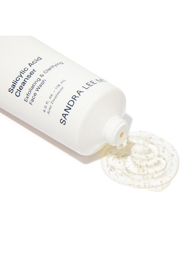 SLMD - By Dr. Pimple Popper Salicylic Acid Cleanser 4.0 Fl. Oz Exfoliating Gel Cleanser Treat And Prevent Active Acne Unclogs Pores And Prevents Blackheads And Whiteheads From Forming - Image 1