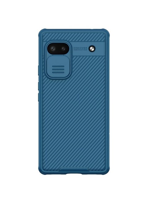 Case Cover For Google Pixel 6a NILLKIN CamShield Pro Series PC Full Coverage Phone Case(Blue)