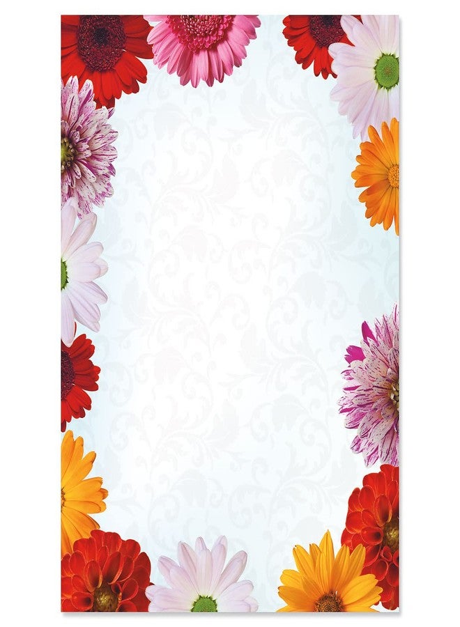 Current Daisy Floral Letter Paper - Spring Stationery Papers With Decorative Daisy Border, Printable Holiday, Wedding & Bridal Shower, & Invitation Sheets, Set of 25, 8 1/2" x 11" - Image 1