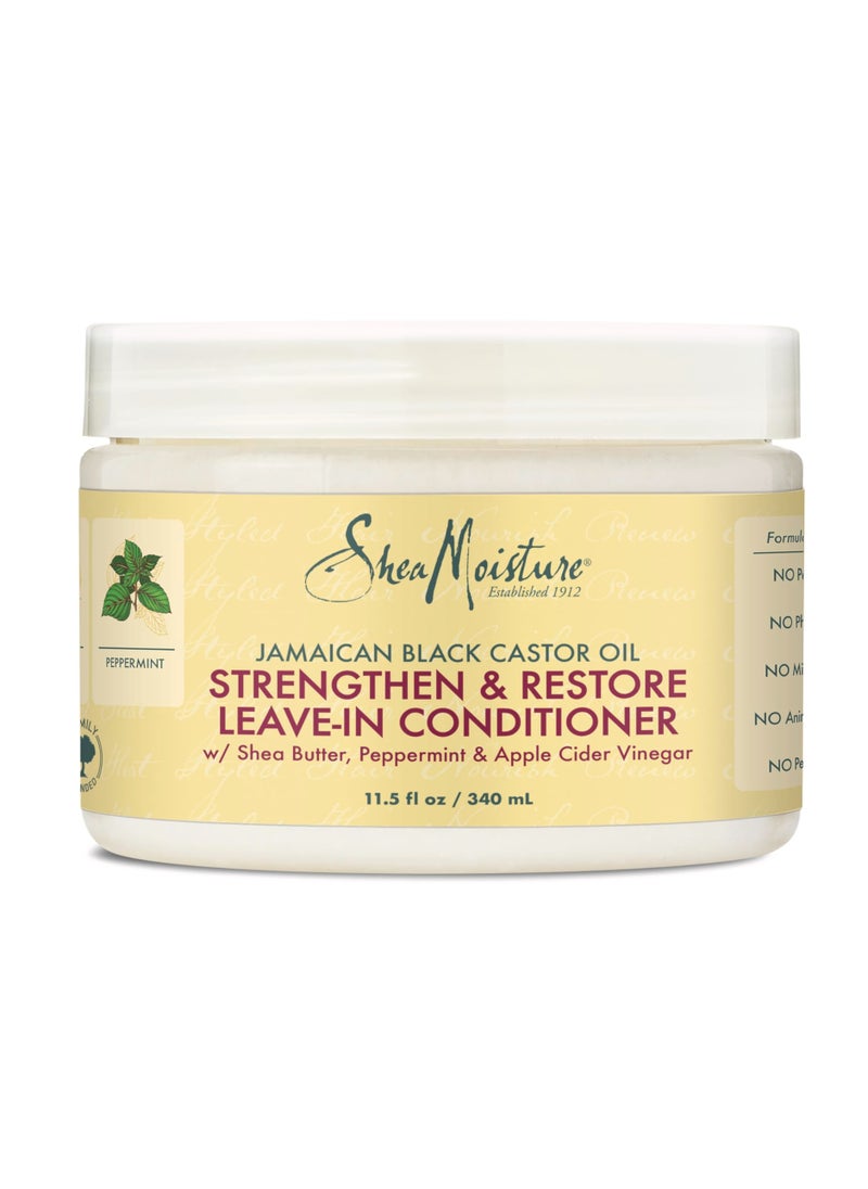 SHEA MOISTER SheaMoisture Jamaican Black Castor Oil Leave In Conditioner 340ml 