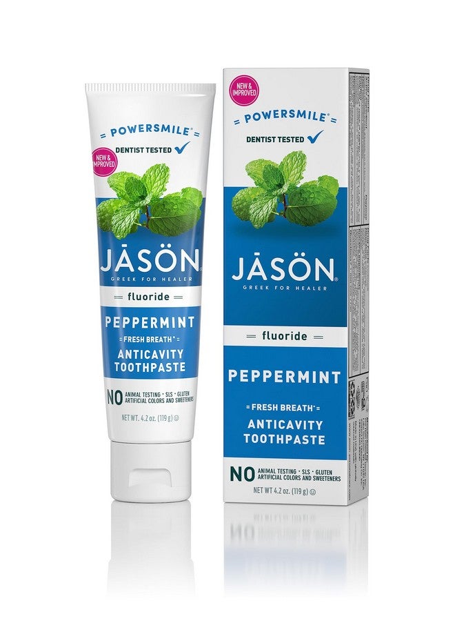 Jason Powersmile Toothpaste with Fluoride 4.2 oz - Image 1