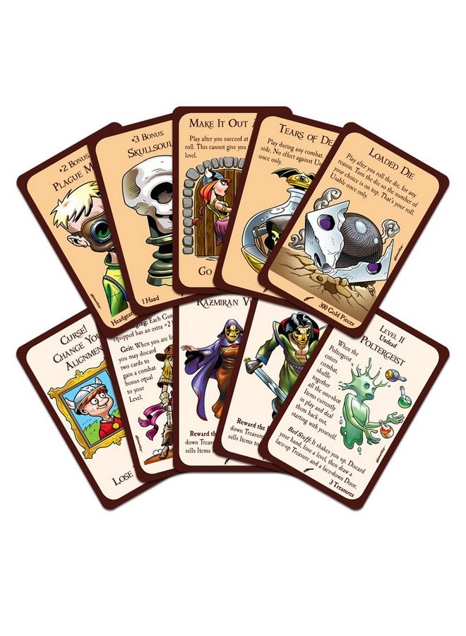 STEVE JACKSON GAMES Munchkin Pathfinder 2 Guns And Razzes Card Game (Expansion) 112 Cards Card Game For Adults Kids & Family Fantasy Rpg Ages 10+ 3 6 Players Play Time 120 Min  - Image 4