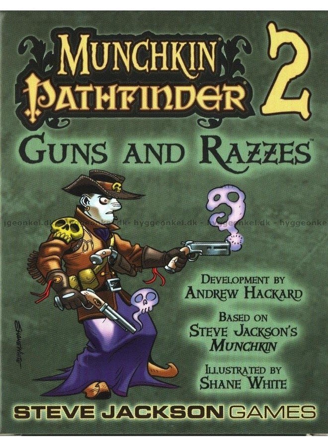 STEVE JACKSON GAMES Munchkin Pathfinder 2 Guns And Razzes Card Game (Expansion) 112 Cards Card Game For Adults Kids & Family Fantasy Rpg Ages 10+ 3 6 Players Play Time 120 Min  - Image 3