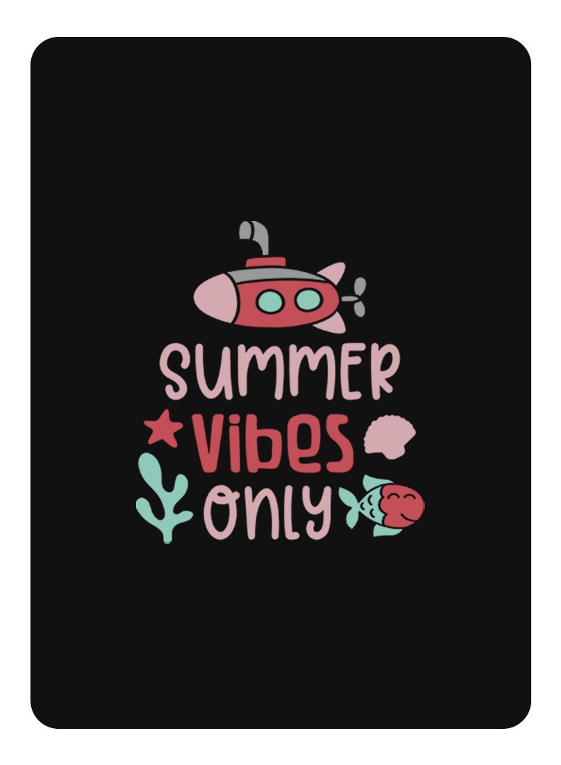 Theodor Protective Flip Case For Samsung Galaxy Tab S6 With Trifold Stand Auto Wake Sleep Shockproof Cover Summer vibes only copy - Image 1