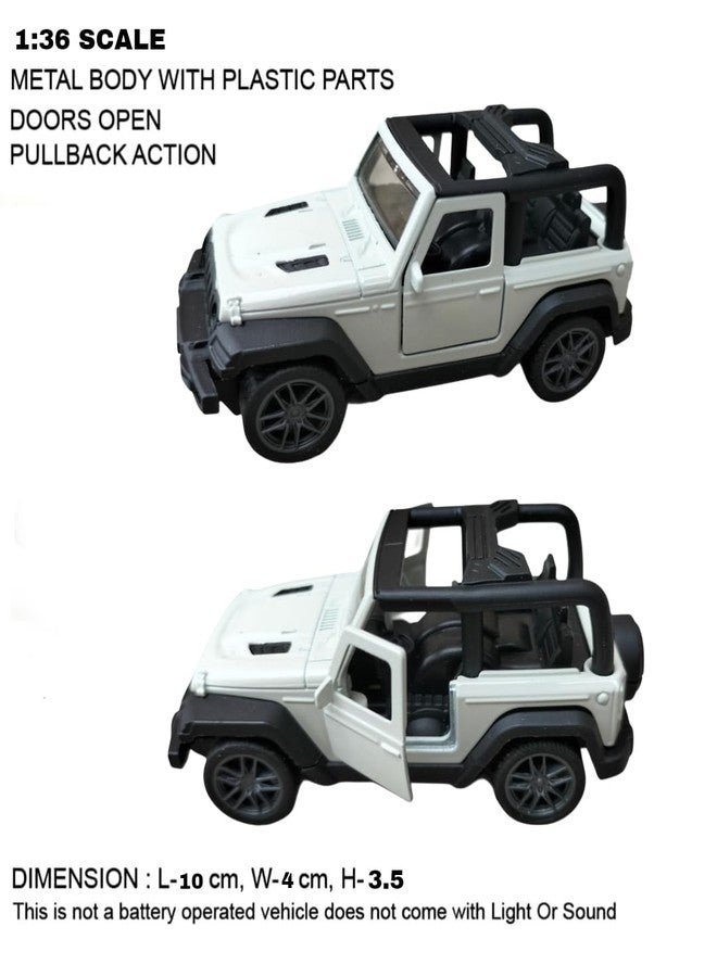 روحاني سيارة لعبة صغيرة من المعدن من روهاني، بمقياس 1:36، تعمل بنظام السحب للخلف، مع باب قابل للفتح للأطفال (قد يختلف اللون). - Image 5