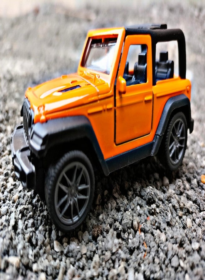 روحاني سيارة لعبة صغيرة من المعدن من روهاني، بمقياس 1:36، تعمل بنظام السحب للخلف، مع باب قابل للفتح للأطفال (قد يختلف اللون). - Image 4