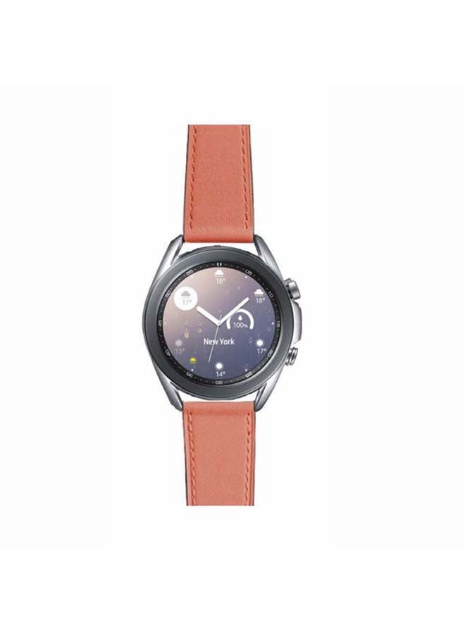 Perfii Replacement Band For Samsung Galaxy Watch3 Jacinth Orange - Image 2
