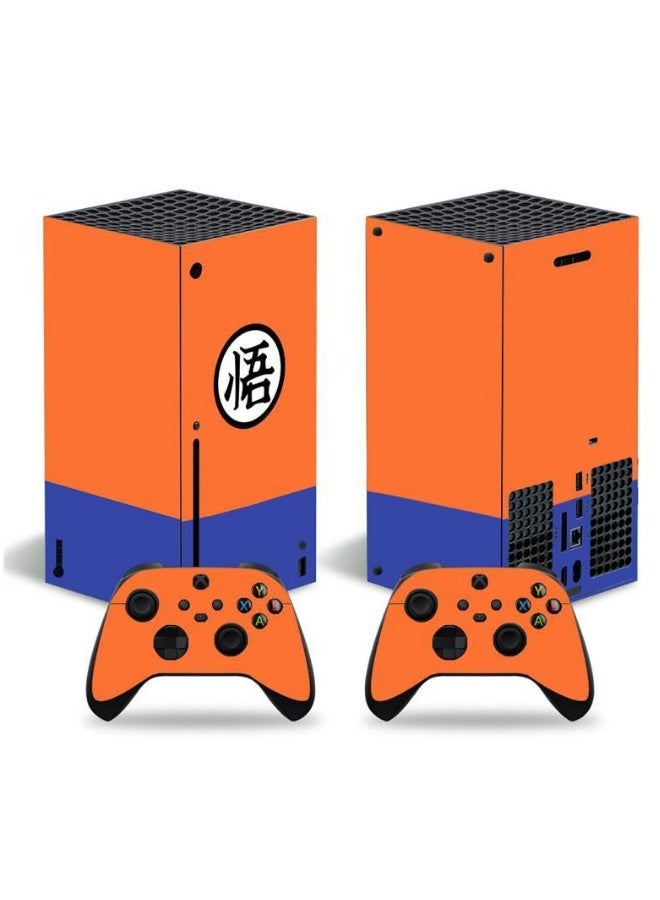 Beauenty XBOX series X console sticker Dragon Ball style sticker