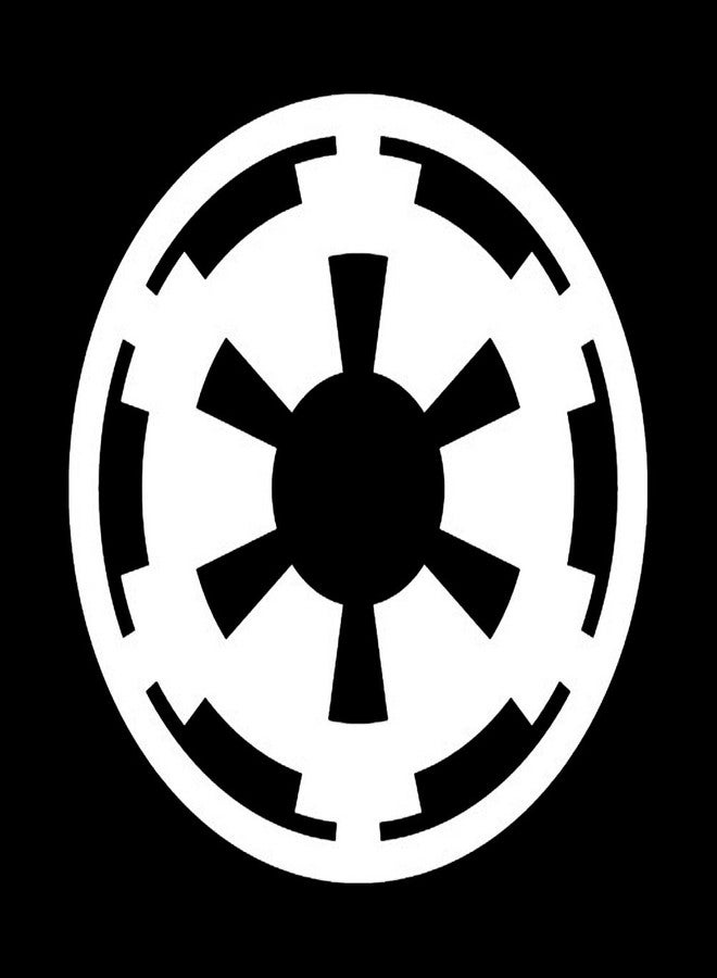 Decal Serpent Galactic Empire 6" Vinyl Sticker Car Decal (6" White) - Image 2