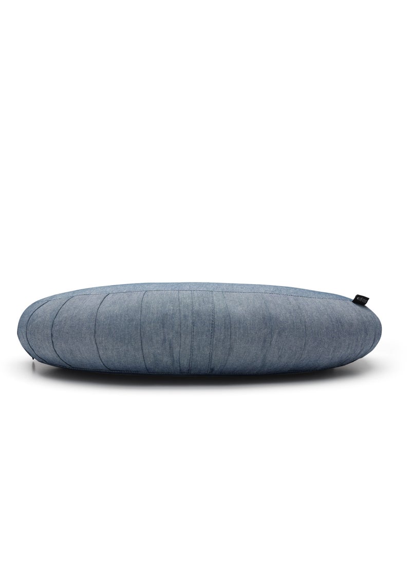 DockATot Nursing Pillow 	Indigo Chambray  - Image 2