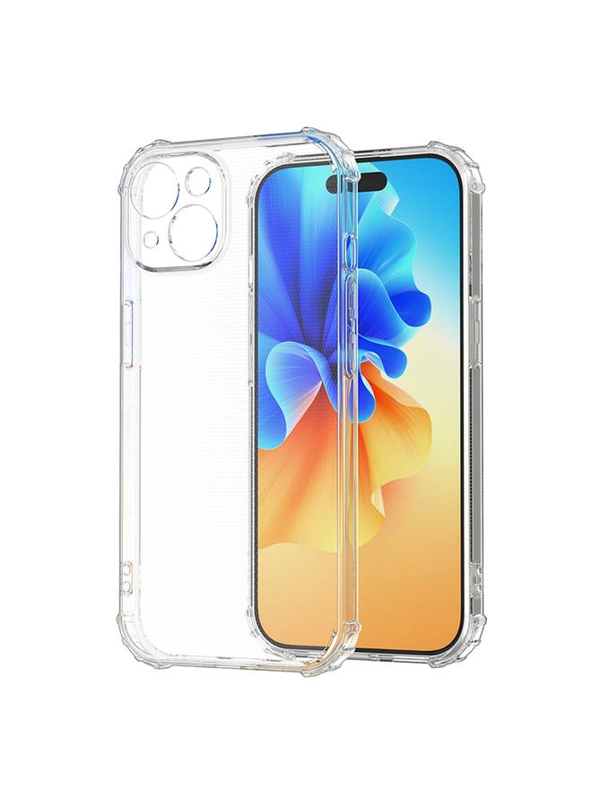 S-TOP Case For iPhone 15 Four-Corner Shockproof Clear TPU Phone Case - Image 5