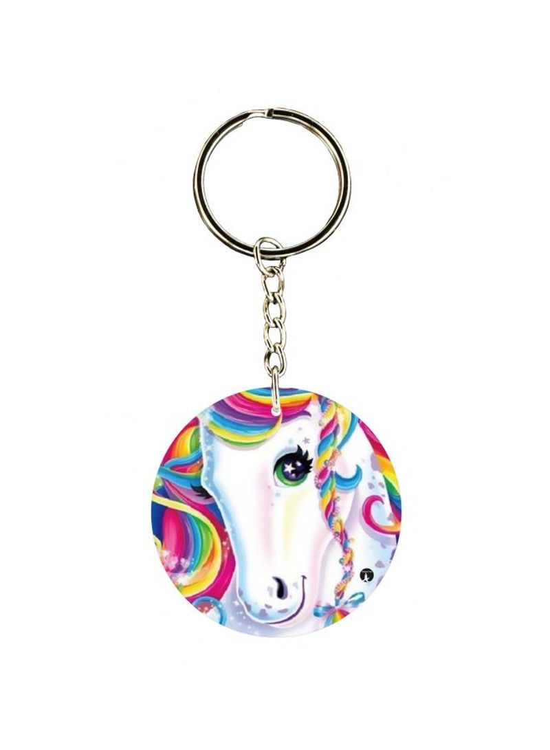 RKN Unicorn Printed Keychain