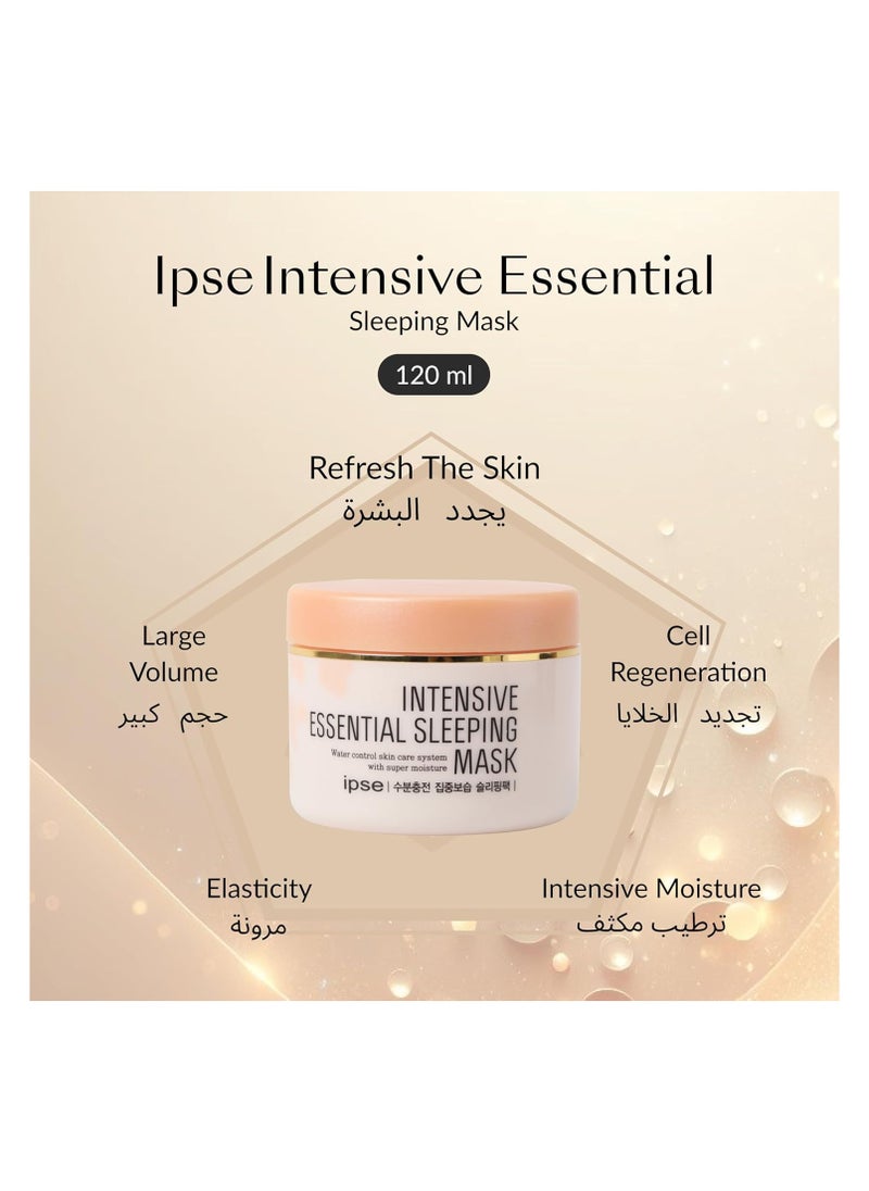 Ipse Premium Korean Face Skin Care Anti Aging Sleeping Mask Overnight - Anti Wrinkle, Hydrating & Moisturizing Gel - for Dry & Sensitive Skin  - Image 3