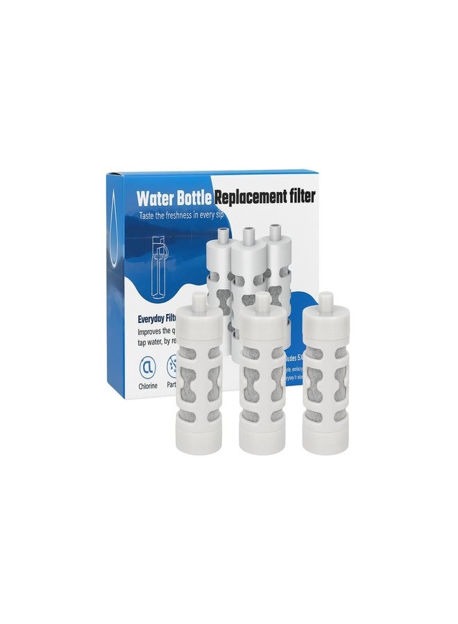 نيسبيرا فلتر مياه بديل من الكربون النشط من نيسبيرا، متوافق مع زجاجة مياه فيليبس جو زيرو اليومية، 3 قطع - Image 1