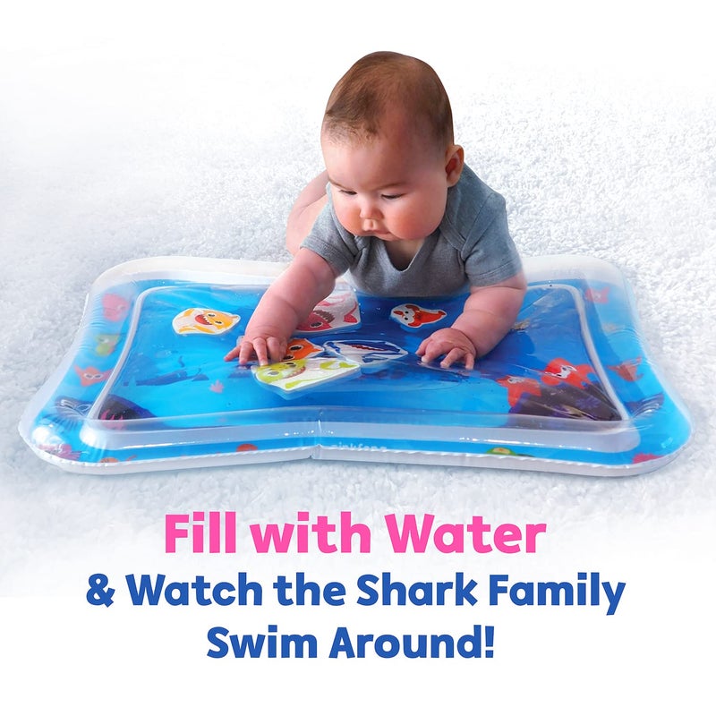 WowWee Baby Shark Tummy Time Water Filled Play Mat - Infant Toys to Help Learn How to Crawl - Baby Shark Official - Image 3