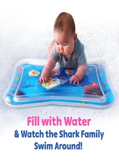 WowWee Baby Shark Tummy Time Water Filled Play Mat - Infant Toys to Help Learn How to Crawl - Baby Shark Official  - Image 3