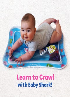 WowWee Baby Shark Tummy Time Water Filled Play Mat - Infant Toys to Help Learn How to Crawl - Baby Shark Official  - Image 5