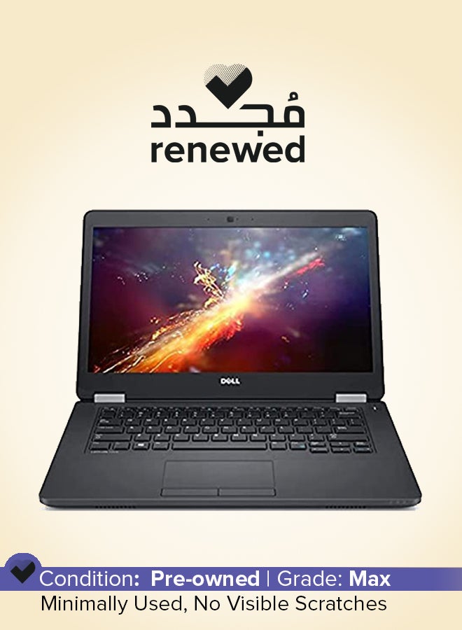 DELL Renewed - Latitude E7470 Laptop With 14-Inch Display,Intel Core i5 Processor/6th Gen/8GB RAM/256GB SSD/Integrated Graphics Black - Image 1