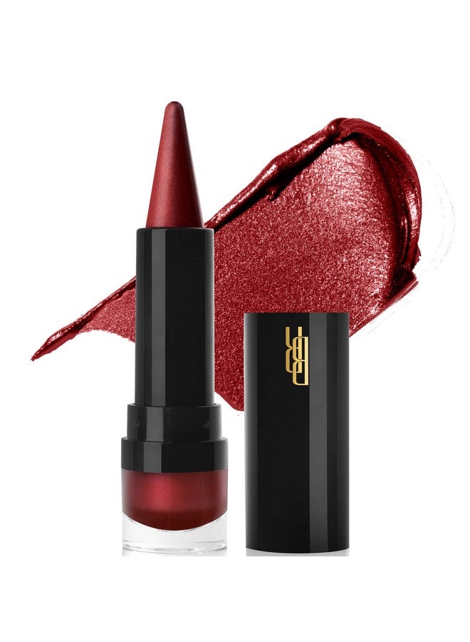 Black Radiance Metalicious Metallic Lipstick Lip Sculptor Jeweled Garnet (Red) - Image 2