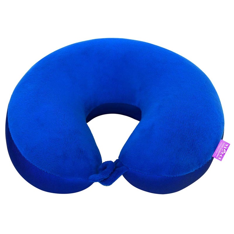 Viaggi Royal Blue Microbeads Travel Neck Pillow PMB007C - Image 2