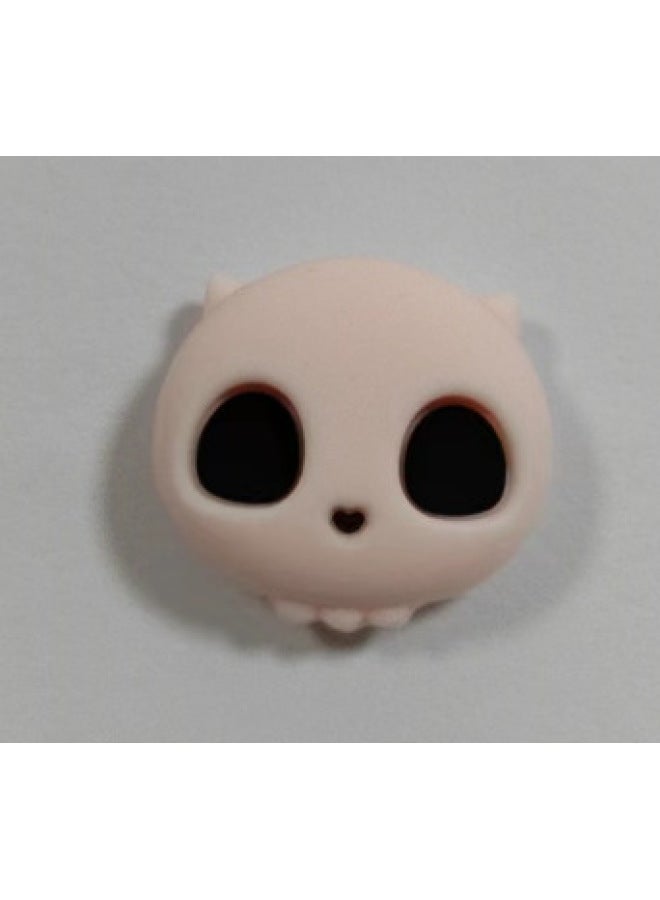 For Nintendo Switch Ghost Spider Rocker Cap Handle Silicone Anti-slip Gaming Rocker Protection Halloween-Product Color:1 Ps Big Skull Powder  - Image 1