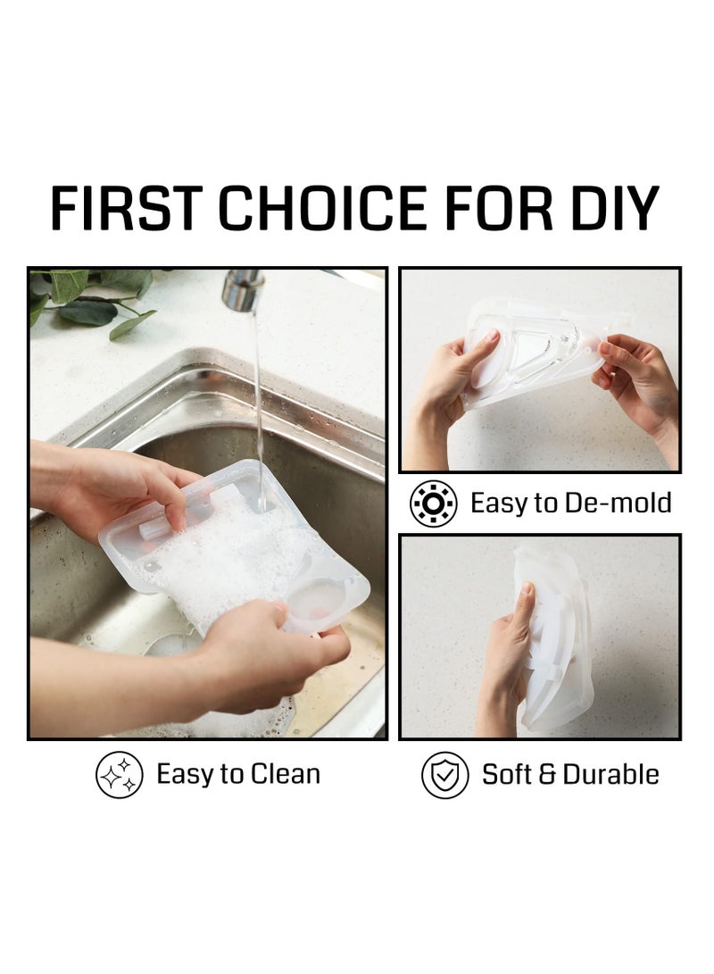 SYOSI, Ferris Wheel Resin Molds, Crystal Silicone Molds for Photo Display, Resin Casting Mold for DIY Art Craft, Movie Star and Idols Desktop Display, Home Decoration, Fans Gift - Image 3