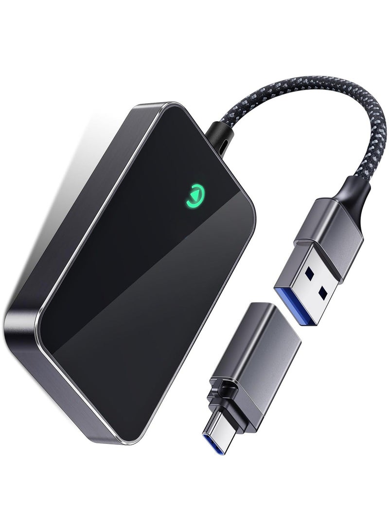 Generic - CarPlay Wireless Adapter -Wireless Stable Fast Connection for Convert Factory Wired to Dongle Cars iPhone - No Latency from iOS 10+ - Image 1