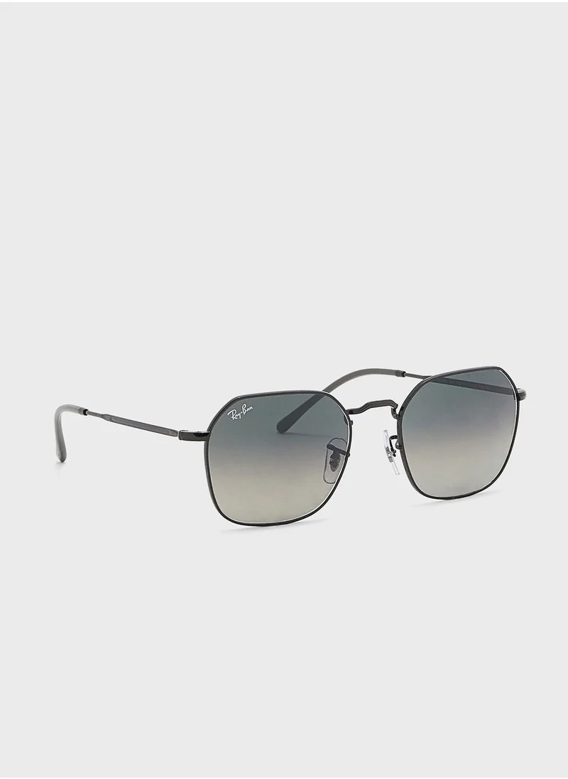 Ray-Ban 0Rb3694 Jim Irregular Sunglasses