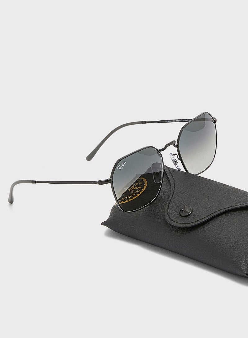 Ray-Ban 0Rb3694 Jim Irregular Sunglasses - Image 4