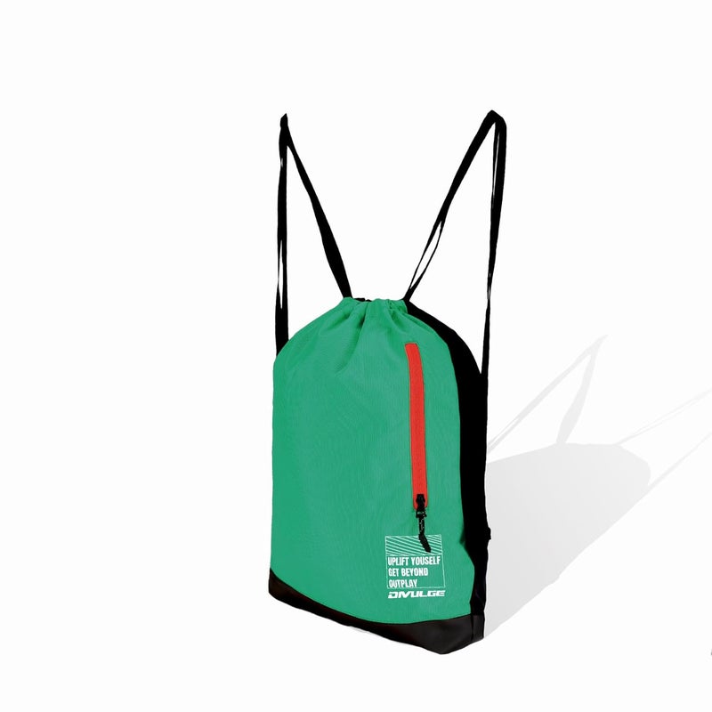 DIVULGE Drawstring Daypack Bag Sports Backpack Gym Bag, Backpack and Multi-Utility Bag for Running, Outdoor and Indoor Sports - Image 2