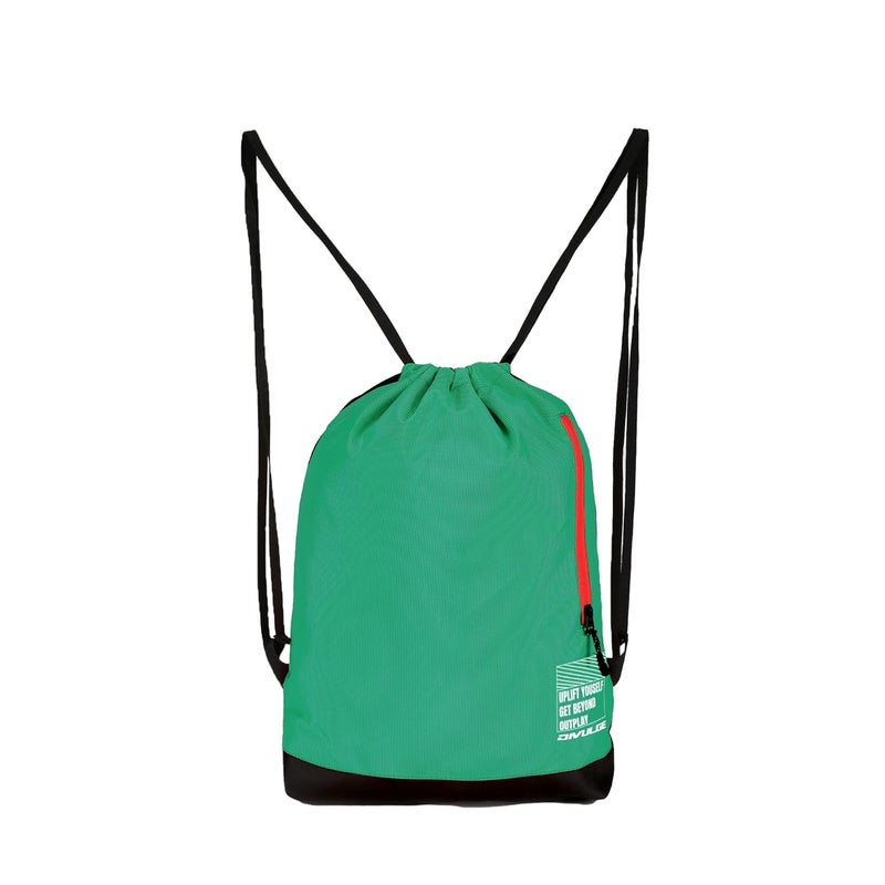 DIVULGE Drawstring Daypack Bag Sports Backpack Gym Bag, Backpack and Multi-Utility Bag for Running, Outdoor and Indoor Sports - Image 1